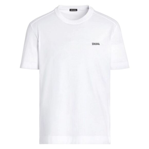 Zegna White T-Shirts & Vests - T-Shirts Men